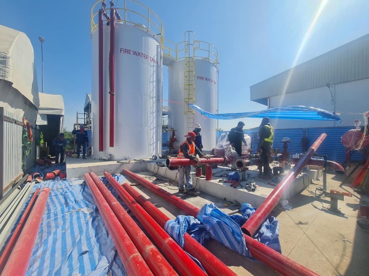 ติดตั้งระบบดับเพลิงใหม่ ทั้งระบบ