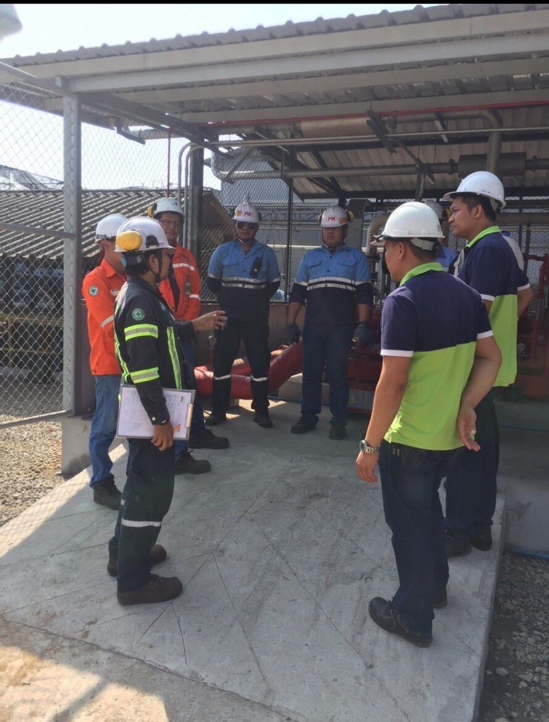 ทดสอบประสิทธิภาพเครื่องสูบน้ำดับเพลิง