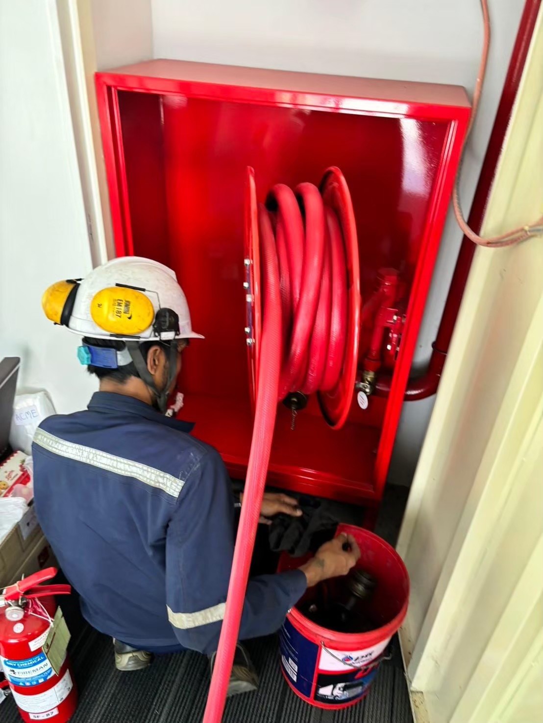 ซ่อมแซมปรับปรุง ติดตั้ง ท่อดับเพลิงและ ระบบดับเพลิง